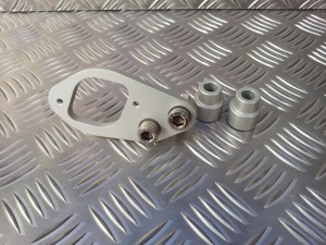 Ignition Relocation Bracket from Triumph Custom Parts